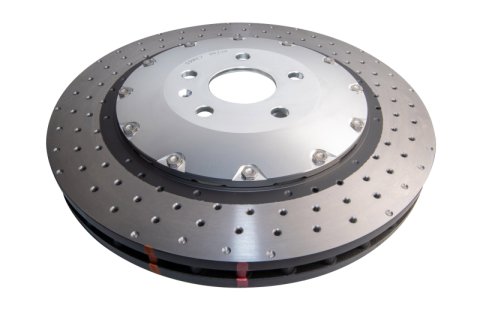 Disc Brakes Australia USA LLC Brake Rotors DBA52844.1XD 4999 Rotor Cross Drilled/Dimpled KP 370mmx34mm [ AUDI-RS3 -> F ] NAS Nuts Included
