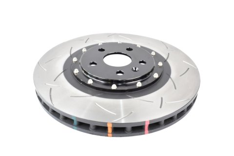 Disc Brakes Australia USA LLC Brake Rotors DBA53940BLKS 5000 Fully Assembled 2-piece Black Hat T3 slotted KP [ Chev Camaro ZL1 19-> F ]