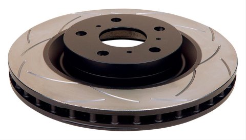 DBA Street Series T2 Disc Brake Rotors DBA574S Rotor, Slotted, Series, Uni-Directional, Infiniti, Nissan, Rear, Each