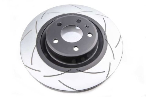 Disc Brakes Australia USA LLC Brake Rotors DBA3012S Street T2 Slotted [ Audi A4 B9 PR Codes 1LE, 1LF & 1LH 2.0L 10/15-> F ]
