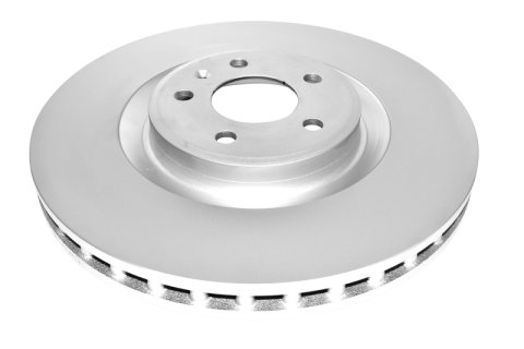 Disc Brakes Australia USA LLC Brake Rotors DBA2597E En-Shield HC Standard KP [Porsche Macan 06/14-> PR Codes 1LB & 1LF 18 Inch Rim Silver Calipers F ]