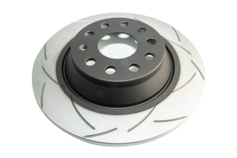 Disc Brakes Australia USA LLC Brake Rotors DBA2837S Street T2 Slot SLD[ Audi A3 8V SERIES 13-> R ]