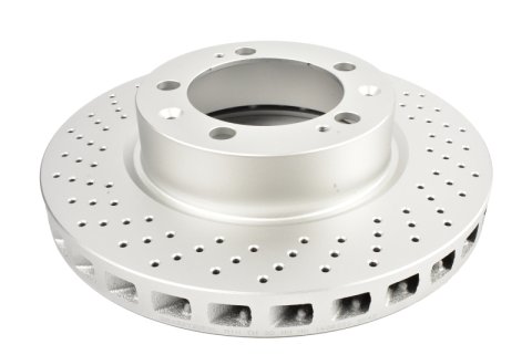 Disc Brakes Australia USA LLC Brake Rotors DBA3272OEXL En-Shield OE X/Drilled Left Hand [ Porsche 911 993 3.6L Non Turbo 94-98 F ]