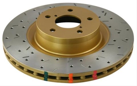DBA HD Series 4000XS Brake Rotors DBA42396XS 4000 Cross Drilled/Slotted Rotor