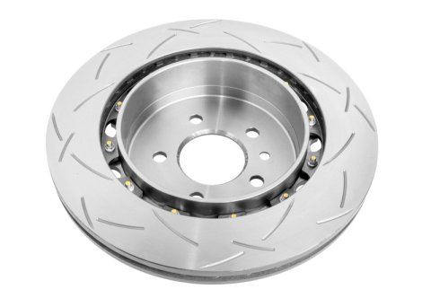 Disc Brakes Australia USA LLC Brake Rotors DBA52903BLKS 5000 Assembled 2-piece Black Cast Iron Hat T3 Slot KP [ Lotus Exige Series 2 V6 R ]