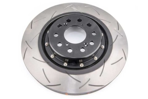 Disc Brakes Australia USA LLC Brake Rotors DBA53700BLKS 5000 Fully Assembled 2-piece Black Hat T3 Slot 350mm x 32mm KP [ Honda Civic Type R FK 228kw 09/17 -> F ] Flat rings 52224.1V2S