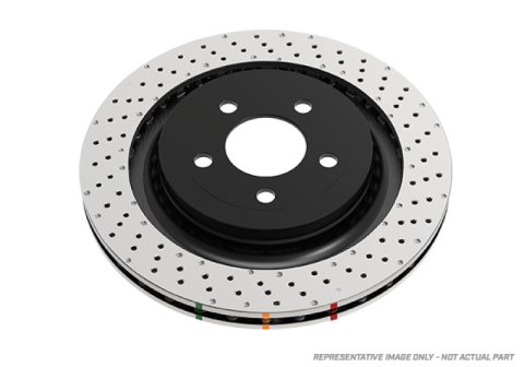 Disc Brakes Australia USA LLC Brake Rotors DBA42284XD 4000 XD Crossdrilled and Dimpled KP [ BMW F30 35 80 31 34 33 83 Series F ]