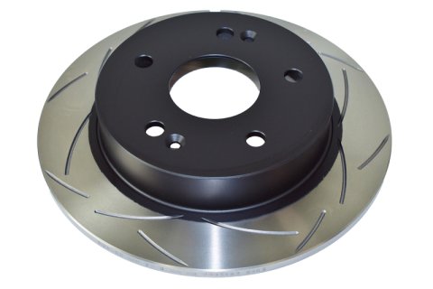 Disc Brakes Australia USA LLC Brake Rotors DBA438S Street T2 Slot SLD[ Honda Prelude 97-01 R ]