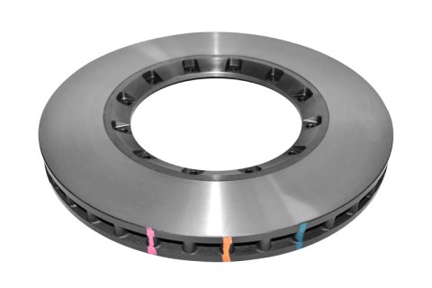 Disc Brakes Australia USA LLC Brake Rotors DBA53050.1 5000 Rotor Standard - With Replacement NAS Nuts KP [ Subaru WRX STi (Brembo 6 Pot R Yellow Calipers) 19 Inch Rim 04/17-> F ]