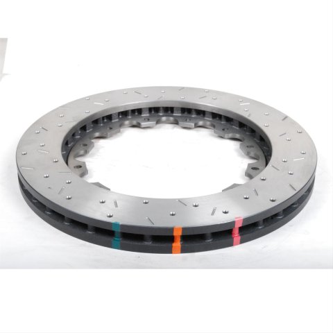 DBA HD Series 5000XS Brake Rotors DBA52223.1XS 5000 Cross Drilled/Slotted Brembo Replacement Rotor