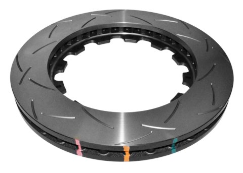 Disc Brakes Australia USA LLC Brake Rotors DBA52844.1S 5000 Rotor T3 slotted 370mmx34mm KP [ AUDI-RS3 -> F ] NAS Nuts Included