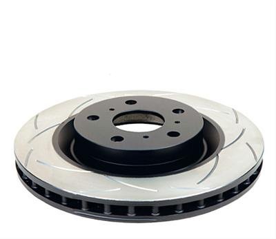 DBA Street Series T2 Disc Brake Rotors DBA2028S Rotor, T2, Iron, Natural/Black, Slotted Surface, Pontiac, Front, Each