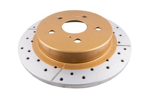 Disc Brakes Australia USA LLC Brake Rotors DBA2765X Street Gold Cross-drilled/slotted SLD [ Toyota Camry ASV70, AXVH71 2.5L & GSV70 3.4L 11/17-> Lexus NX200T AGZ10 & AGZ15 01/15-> Toyota C-HR Series NGX
