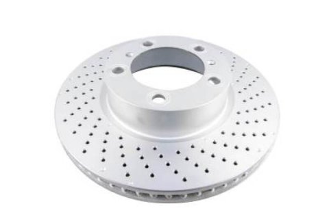Disc Brakes Australia USA LLC Brake Rotors DBA3372OEX En-Shield OE X/Drilled [MERC SL350, SL400 & SL500 "Sports Upgrade" R231 09/12-> F]