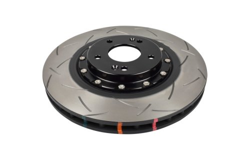 Disc Brakes Australia USA LLC Brake Rotors DBA53146BLKS 5000 Fully Assembled 2-piece Black Hat T3 slotted KP [ Hyundai i30 N-Per Pde Hatch/Fastback 2.0L T 02/18-> F ]