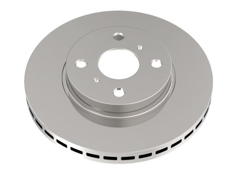 Disc Brakes Australia USA LLC Brake Rotors DBA3050E-10 ONLY En-shield Standard KP [ Subaru WRX STi (Brembo 6 Pot R Yellow Calipers) 19 Inch Rim 04/17-> F ]