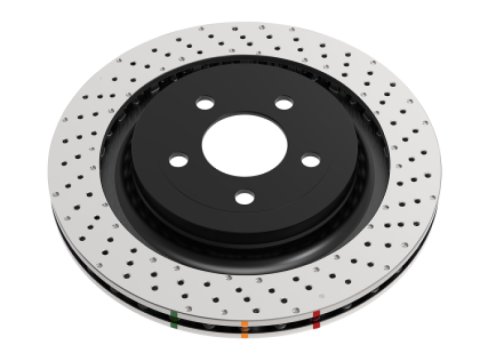 Disc Brakes Australia USA LLC Brake Rotors DBA43058XD 4000 Crossdrilled/Dimpled KP [ Subaru Forester SK 2.5L 2.5i 09/18->/Forester "Hybrid" SKE 2.0L 11/19-> F ]