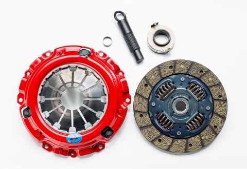 South Bend Clutch Stage 2 Daily Driver Kits for 2006-2008 ACCENT - HYK1004-HD-O Kit, Driver, Single, 0.875 in. 20-spline, Organic Disc, Pressure Plate, Hyundai, 1.6L, Kit