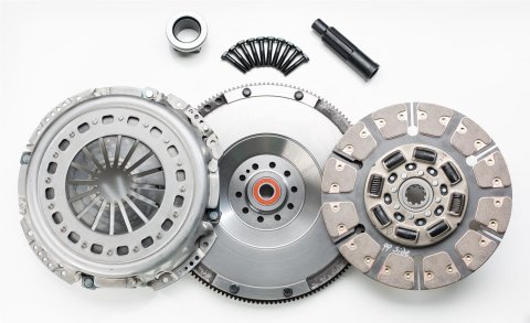 South Bend Clutch Dyna Max Ceramic Kits 1950-6.4-CBK Kit, Ceramic, Clutch, Pressure Plate, Flywheel, Throw-out Bearing, Alignment Tool, Hardware, Ford, Kit