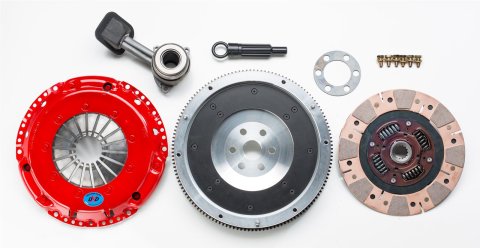 South Bend Clutch Stage 1 Heavy-Duty Kits SBCSVT-HD Kit, Heavy-Duty, Single, 1.000 in. - 23-spline, Organic Disc, Pressure Plate, Flywheel, Ford, 2.0L, Kit