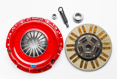 South Bend Clutch Stage 1 Heavy-Duty Kits for 2005-2010 MUSTANG - FMK1012-HD Kit, Heavy-Duty, Single, 1.063 in. 26-spline, Organic Disc, Pressure Plate, Ford, 4.6L, Kit