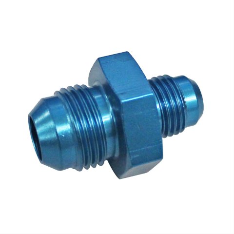 Fragola Performance Systems Reducers 491912 Fitting, Reducer, AN to AN, Straight, Aluminum, Blue Anodized, -8 AN, -6 AN, Each