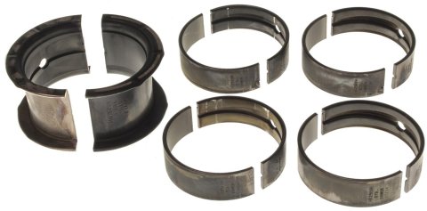 Clevite H-Series Main Bearings MS-909H-10 Bearings, H Series, 1/2 Groove, .010 in. Crankshaft Undersize, Tri Metal, Chevy, Small Block, Set of 5