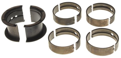 Clevite H-Series Main Bearings MS-429H Bearings, H Series, 1/2 Groove, Standard Size, Tri Metal, Chevy, 265, 283, 302, 327, Set of 5