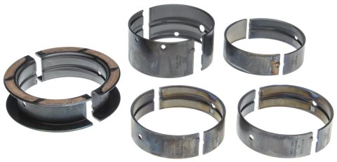 Clevite H-Series Main Bearings MS-804H-20 Bearings, H-Series, 0.020 in. Crankshaft Undersize, Tri Metal, Oldsmobile, 400, 425, 455, Set of 5