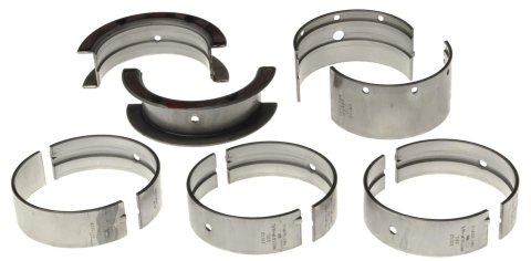 Clevite P-Series Main Bearings MS-804P-20 Bearings, P Series, 1/2 Groove, .020 in. Crankshaft Undersize, Tri Metal, Oldsmobile, 400, 425, 455, Set of 5