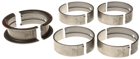 Clevite P-Series Main Bearings MS-1041P-10 Bearings, P Series, 1/2 Groove, .010 in. Crankshaft Undersize, Tri Metal, AMC, 290-401 V8, Set of 5