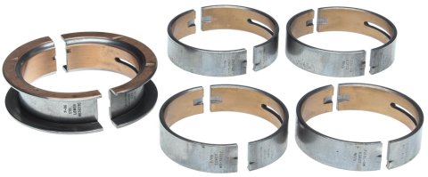 Clevite Main Bearing Shim Sets MS-2254-SEMI Spacer Kits, Set, Steel, Ford, Lincoln, Mercury, 351W, for SVO Sportsman Crankshaft, Set