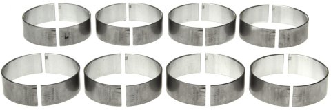 Clevite AL-Series Rod Bearings CB-927A-10(8) Bearings, AL Series, Direct Replacement, 0.010 in Crankshaft Undersize, Ford, Mercury, 351/400 CID, Set of 8