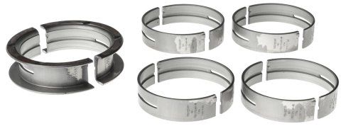 Clevite P-Series Main Bearings MS-981P-20 Bearings, P Series, Full Groove, .020 in. Crankshaft Undersize, Tri Metal, Ford, 351M, 351W, 400, Set of 5
