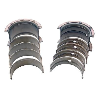 Clevite H-Series Main Bearings MS-2218H Bearings, H Series, 1/2 Groove, Standard Size, Tri Metal, Chevrolet, 6.6L, Set