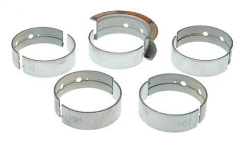 Clevite P-Series Main Bearings MS-1718P-.25MM Bearings, P-Series, 1/2 Groove, 0.010 in. Crankshaft Undersize, Tri-Metal, TM-77, International, Set of 5