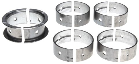 Clevite AL-Series Main Bearings MS-2322AL25MM Bearing Set-Mitsubishi 4, 1597-1997cc, 1971-92 (o/s length flange for MS2076P25MM)