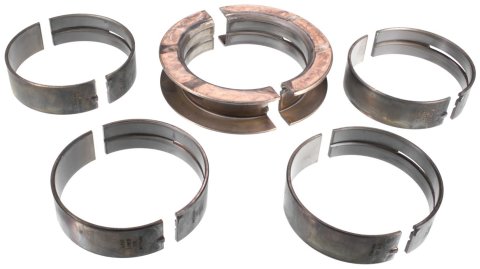Clevite H-Series Main Bearings MS-1039H Bearings, H-Series, Standard Size, Grooved, Tri-metal, Ford, Lincoln, Mercury, 429, 460, Set of 5