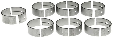 Clevite P-Series Main Bearings for 1984-1986 CELICA, 1984-1992 CRESSIDA, 1986-1992 SUPRA - MS-1774P Bearings, P Series, 1/2 Groove, Standard Size, Tri Metal, Toyota, 2.8, 3.0L, L6, Set of 7