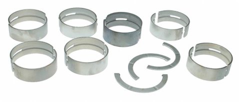 Clevite P-Series Main Bearings MS-1624P Bearings, P-Series, Upper Groove, 1/2, John Deere, Set