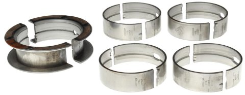 Clevite P-Series Main Bearings MS-1277P-10 Bearings, P Series, Full Groove, .010 in. Crankshaft Undersize, Tri Metal, Mopar, Big Block RB, Set of 5