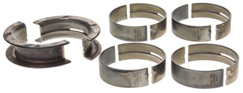 Clevite H-Series Main Bearings MS-1010H Bearings, H Series, 1/2 Groove, Standard Size, Tri Metal, Ford, 351C, Set of 5