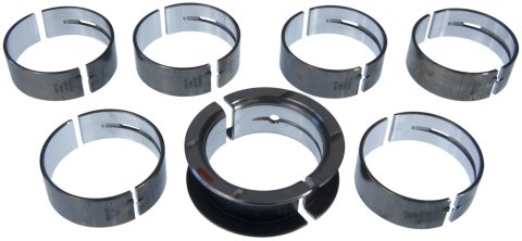Clevite AL-Series Main Bearings MS-1947A-10 Bearings, AL-Series, 1/2 Groove, AL-5, 0.010 in. Crankshaft Undersize, Jeep, Set