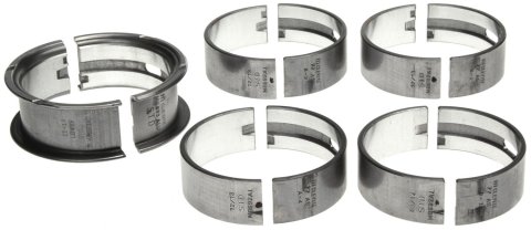Clevite AL-Series Main Bearings MS-1157A Bearings, AL Series, Standard Size, AL-5, Audi, Volkswagen, 1.5, 1.6, 1.7L, Set of 5