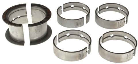 Clevite P-Series Main Bearings MS-429P Bearings, P Series, 1/2 Groove, Standard Size, Tri Metal, Chevy, 265, 283, 302, 327, Set of 5