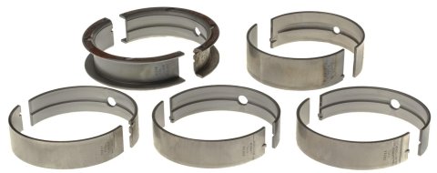 Clevite P-Series Main Bearings MS-908P-20 Bearings, P Series, 1/2 Groove, .020 in. Crankshaft Undersize, Tri Metal, Buick, 400, 430, 455, Set of 5