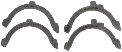 Clevite Thrust Washer Bearings TW-715S Washers, Toyota, 2.7L, Set of 4
