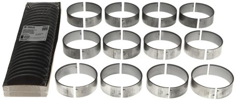 Clevite Engine Parts Main Bearings ZZZ-MB3248VL(24) Bearings, V Series, Standard Size, Lead Indium Metal, Mopar, 426/Hemi, Lower Shell, Non-Thrust, Set of 24