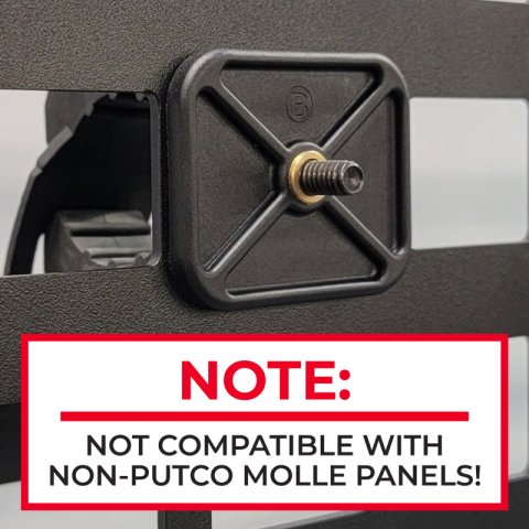 Putco Bed and Ladder Rack Accessories 195955 MOLLE Seat, Molle Seat