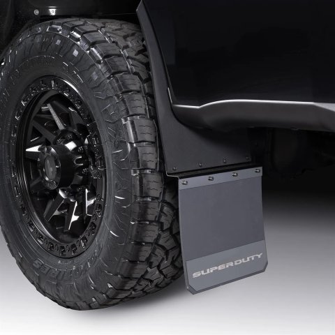 Putco - Mud Flaps for 2023-2025 F-250 SUPER DUTY, F-350 DUTY 78250FD Skins Hex Ford Licensed, Ford Super Duty (Fits Front) Set of 2